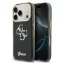 GUESS IML 4G Script Metal Case for iPhone 18 Pro / 17 Pro - Black