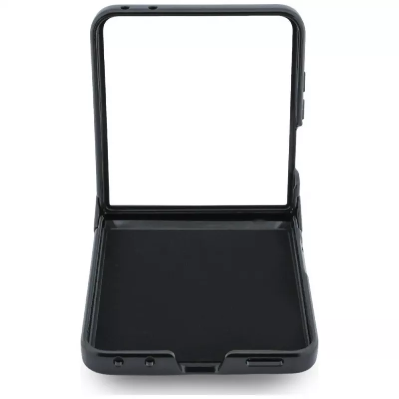 Karl Lagerfeld Karl & Choupette Saffiano Pins Case for Samsung Galaxy Z Flip5 - Black