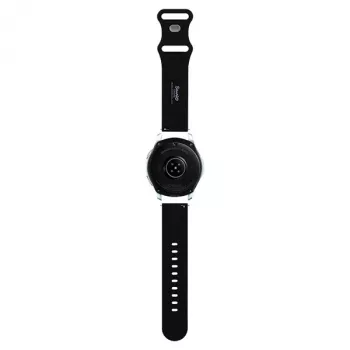 Hello Kitty Silicone Kitty Head Smartwatch Strap 22 mm Black