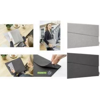 SIGEL BA501 Laptop & Tablet Sleeve up to 14 inch Dark Grey Recycled PET