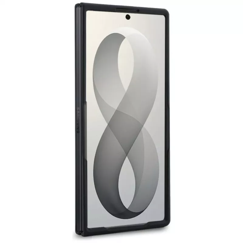 GUESS 4G Classic MagSafe Case for Samsung Galaxy Z Fold 8 Ultra - Brown