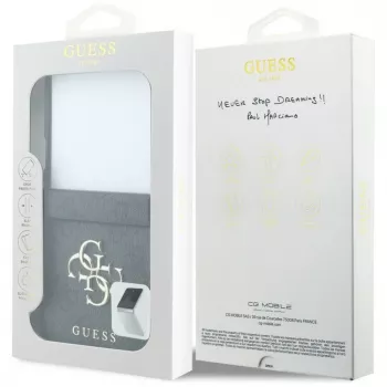 GUESS Big 4G Logo Case for Samsung Galaxy Z Flip 5 - Black