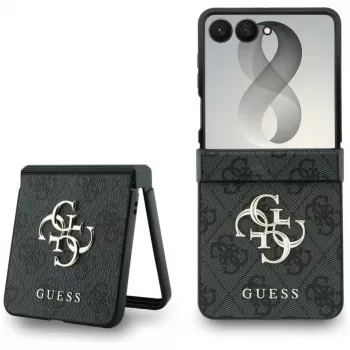 GUESS Big 4G Logo Case for Samsung Galaxy Z Flip 5 - Black