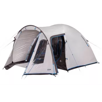 High Peak TESSIN 5.0 CLIMATE PROTECTION 80 Dome Tent, 5-Person, Grey/Blue