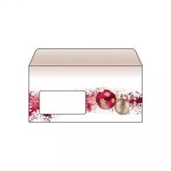 SIGEL DU040 Design Envelopes DL Brown-Red Self-Adhesive 50 Pieces