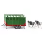 SIKU FARMER Livestock Trailer 1:32 Scale Model, Green