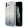 U.S. POLO ASSN. US Polo USHCN58TRDGLB iPhone 11 Pro Blue Gradient Pattern Back Cover