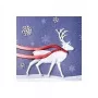 Sigel Christmas Card Winter's Eve Glossy DIN long 105 x 210 mm, 10 Cards with Envelopes