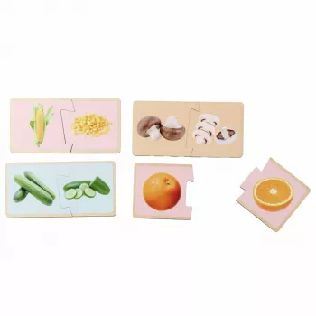 Eichhorn Montessori Puzzle - Wooden Shape Peg Puzzle for Toddlers 12+ Months, FSC 100%
