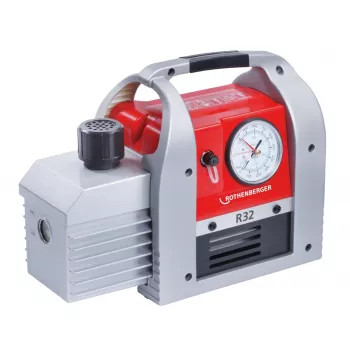 Rothenberger ROAIRVAC R32 6.0 Two-Stage Vacuum Pump, 170 l/min, 15 Micron, 220-240V