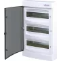 ECT36PT-S Plastic Switchgear NT 36M 3x 12M N+PE IP40 IK07 526x287x112 Smoke Door White DIDO