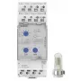 THEBEN LUNA 110 plus AL Twilight Switch with Surface-Mounted Light Sensor, 2-50000 lx, 0-20 min Delay, 1 Changeover Contact