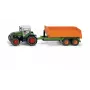 SIKU Farmer Fendt 939 Vario with Hooklift Chassis and Skip - 1:50 Scale Die-Cast Metal Toy