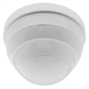 BEG LUXOMAT PD4-Slave Passive Infrared Presence Detector, 24 m Range, Surface-Mounted, White