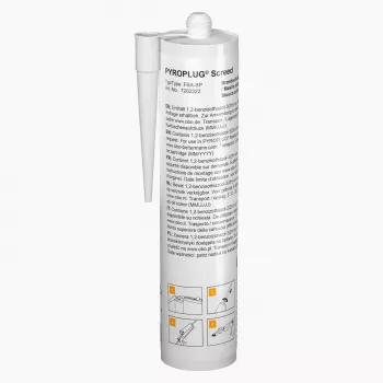 OBO BETTERMANN FBA-SP Fire Protection Filler Compound 310 ml Cartridge Brown