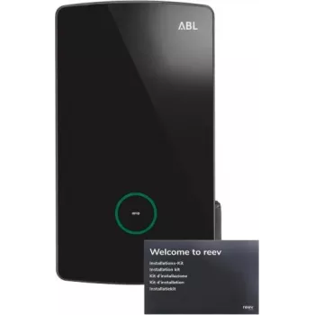 ABL eM4 Single Wallbox Controller 22 kW Type 2 Socket Lockable