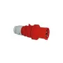 BALS CEE Industrial Plug 5-Pole 63A 400V IP44 6h Multi-Grip Straight Red 2155