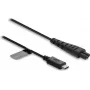 Delock USB Type-C™ Charging Cable 5 V for Electric Shavers Compatible with Remington HC4250, MB4200, MB6850 Series – 1.2 m Replacement Cable, Black