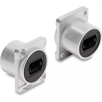 Delock D-Type Module MPO Female to MPO Female Silver