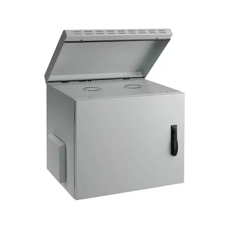 EFB 19 inch Wall-Mount Cabinet 9U Depth 450mm IP55 Pre-Assembled RAL7035 Grey
