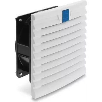Delock Axial Fan 230 V AC with Filter 148 x 148 x 68 mm, IP54, G3 Filter, 160 m³/h, Black