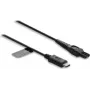 Delock USB Type-C Charging Cable 15 V for Philips OneBlade Pro 360 HQ7 HQ8 HQ9 Series Electric Shavers 1 m Black