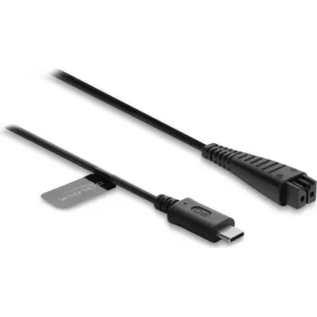 Delock USB Type-C Charging Cable 4.8 V for Panasonic Electric Shavers ES-LV97, ES-LA63 - Replacement Shaver Charger Cable 1.5 m