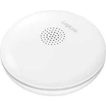 LogiLink WiFi Smart Water Sensor, Round Shape, Tuya Compatible