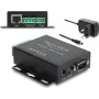 Delock Ethernet LAN Converter to RS-232/RS-485/RS-422 and Modbus RTU/TCP Gateway with 1.5 kV Isolation