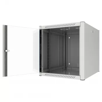 EFB Elektronik 26U Wall-Mount Cabinet, 19 inch, 800 mm Depth, Pre-assembled, RAL 7035 Light Grey
