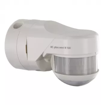 BEG RC-plus next N 130 White Motion Detector with 130° Detection Area and Creep Protection