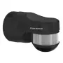 BEG RC-plus next N 230 Black Motion Detector with 230° Detection Range and Under-Creep Protection
