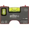WIHA Pocket 46957 Mini Spirit Level 8 cm Grey/Red with Magnetic Base