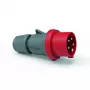 Bals INNOLINQ QC CEE Plug 16A 5-Pole 400V 6h IP54 Red Screwless
