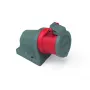 Bals INNOLINQ QC 110624 wall-mounted socket, 16 A, 5-pole, 400 V, 6h, IP44, red