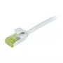 Synergy21 CAT6A S/FTP Slimline Patch Cable RJ45, 10m, Grey, 500MHz, LSZH, AWG28