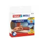 TESA Bronze P-Profile EPDM Foam Rubber Draught Excluder Sealing Strip 25 m