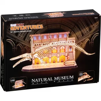 Revell Tiny Adventures Natural Museum Blue Whale Snap Model Kit