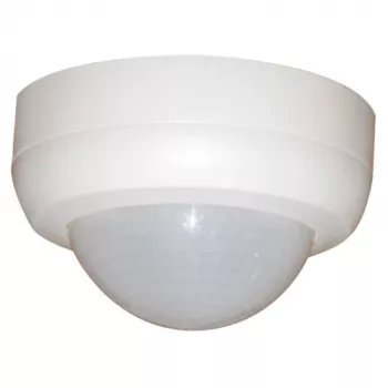 BEG LUXOMAT PD4 360° Ceiling-Mount PIR Motion Detector, 24 m Range, 1-Channel, White
