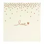 Goldbuch Raining Hearts Beige Photo Album, 60 White Pages, Case Binding, PU Cover, 31x30 cm