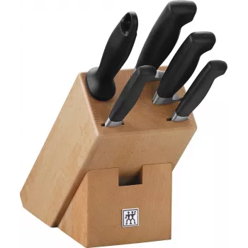 ZWILLING FOUR STAR 4-Piece Knife Block Set