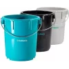 COLLOMIX mixTUB 34 L Professional Mixing Bucket, Black, 34 Litre, Reinforced Rim, Integrated Handles