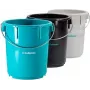 COLLOMIX mixTUB 34 L Professional Mixing Bucket, Black, 34 Litre, Reinforced Rim, Integrated Handles
