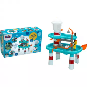 THEO KLEIN Aqua Action Water Play Table XXL, Lighthouse Splash