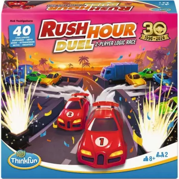 Ravensburger Rush Hour Duel – 2-Player Traffic Jam Logic Game