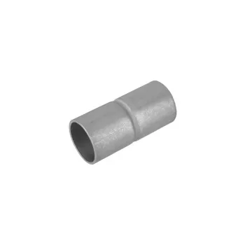 FRAENKISCHE ROHRWERKE SMS-E-V 40 Zinc-Nickel Plated Steel Conduit Coupler M40, Push-Fit, Corrosion Resistant