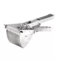 GEFU Potato Press PANTARA Stainless Steel Ricer with Ergonomic Handle, Silver/Black