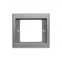 Berker K.5 1-Gang Frame, Brushed Stainless Steel