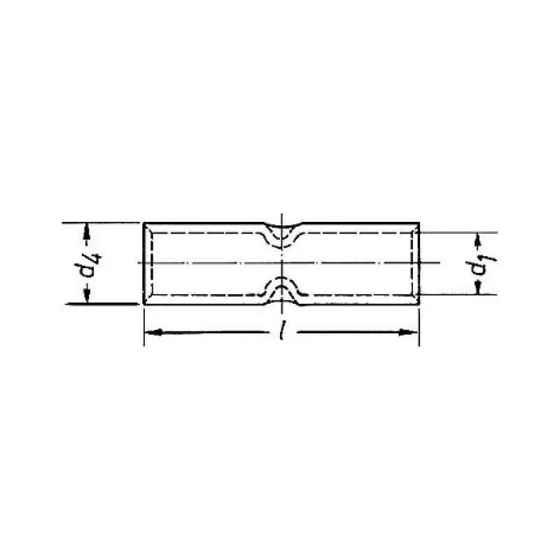 KLAUKE 29R Copper Crimp Butt Connector 120 mm² DIN EN 61238-1