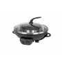 UNOLD 48745 Asia Fondue Hot Pot Electric 2.5L Stainless Steel 1500W with 8 Forks